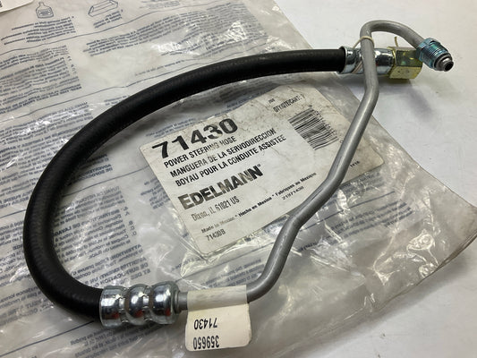 Edelmann 71430 Power Steering Pressure Line Hose For 1990-1994 Pontiac Sunbird