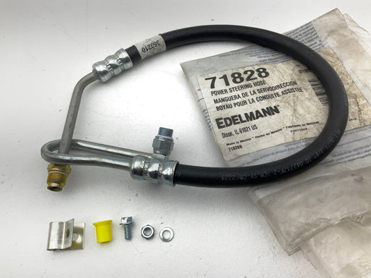 Edelmann 71828 Power Steering Hose For 1991 Mercury Topaz, Tempo