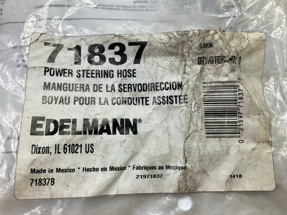 Edelmann 71837 Power Steering Pressure Line Hose