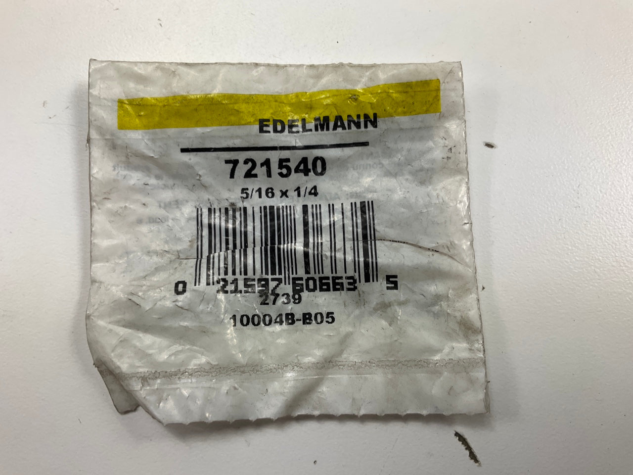 (5) Edelmann 721540 Push-On Swivel Male Hose Fitting 5/16'' Inv Flare X 1/4'' Hose