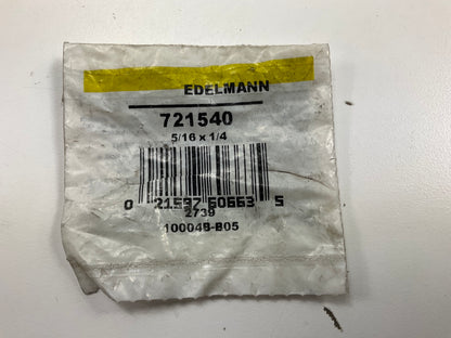 (5) Edelmann 721540 Push-On Swivel Male Hose Fitting 5/16'' Inv Flare X 1/4'' Hose