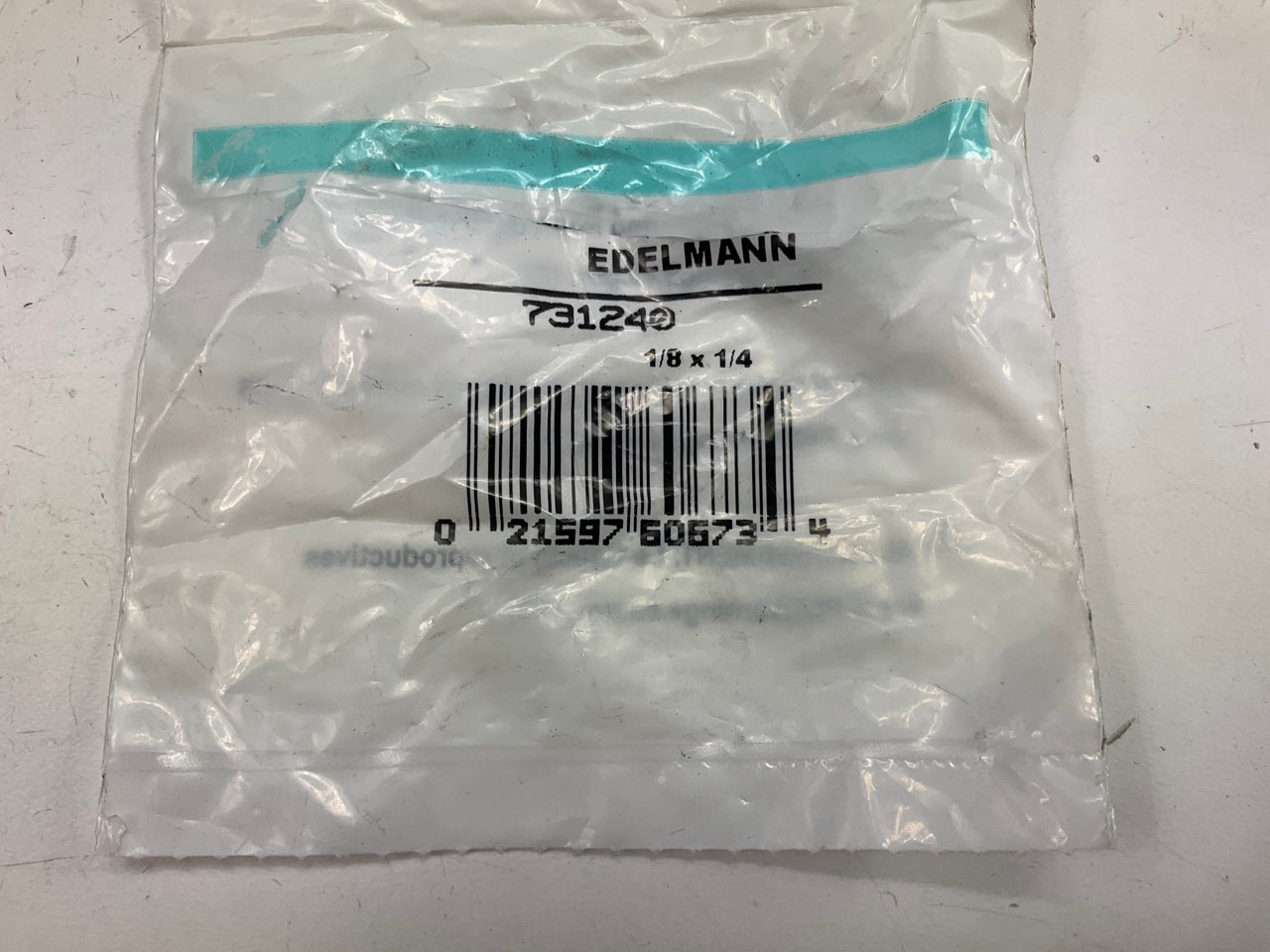 Edelmann 731240 Push-On Male 90 Deg. Elbow Fitting 1/8'' Pipe Thread X 1/4'' Hose