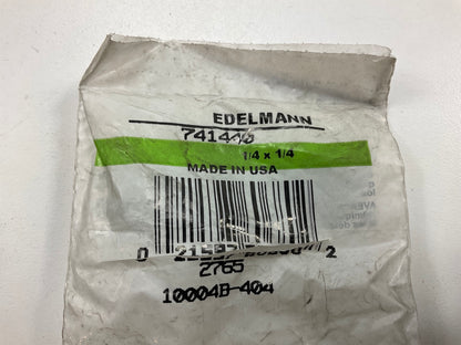 Edelmann 741440 Push-On Swivel Female Coupler 1/4'' SAE Flared Tube X 1/4'' Hose