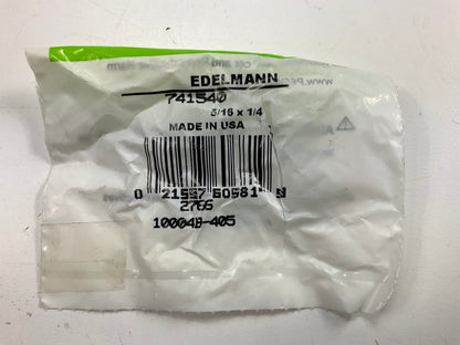 (5) Edelmann 741540 Push-On Swivel Female Fitting, 5/16'' Tube X 1/4'' Hose