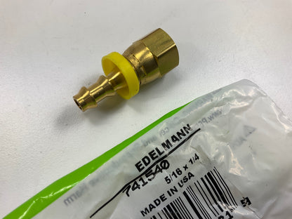 Edelmann 741540 Push-On Swivel Female Fitting, 5/16'' Tube X 1/4'' Hose