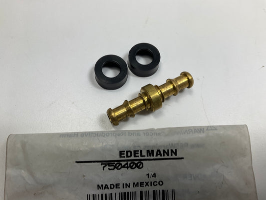 Edelmann 750400 Push-On Hose Mender Fitting, 1/4''