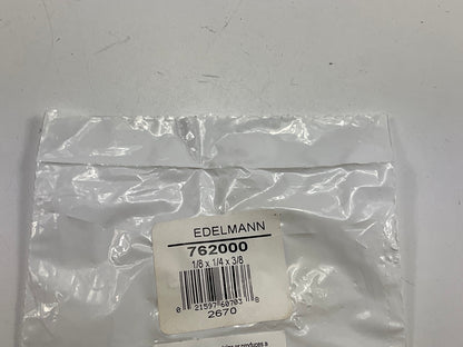 (5) Edelmann 762000 Universal Plastic Cross 1/8'' X 1/4'' X 3/8'' Hose