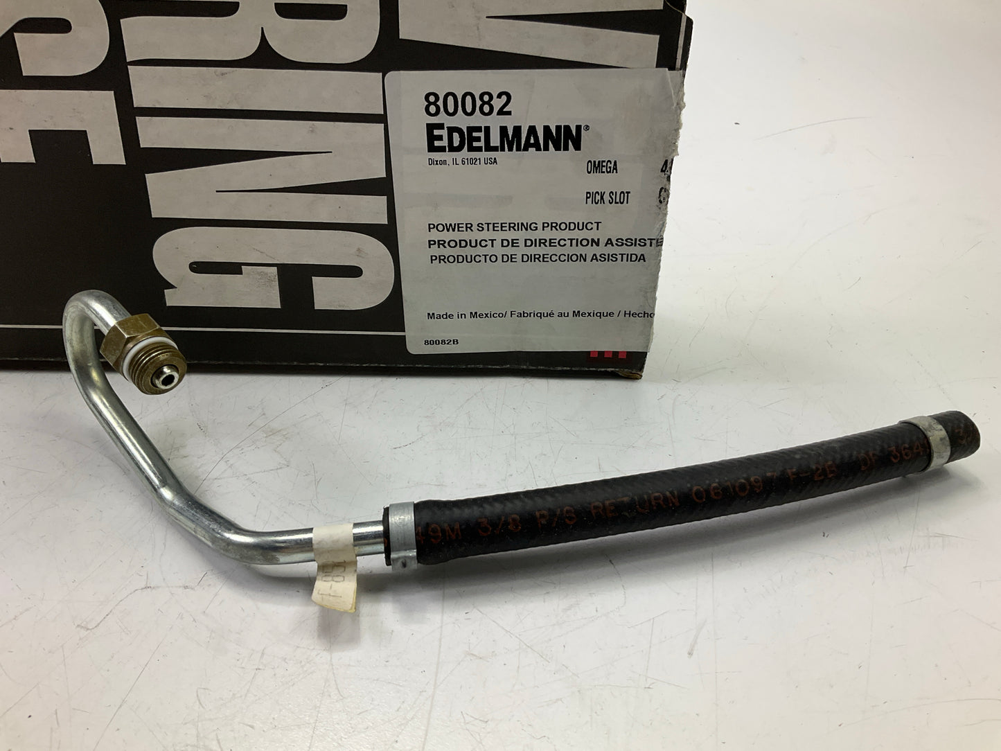 Edelmann 80082 Power Steering Return Hose For 1991-1997 Ford Aerostar