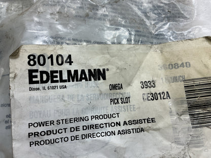 Edelmann 80104 Power Steering Pressure Line Hose Assembly