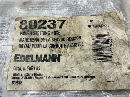 Edelmann 80237 Power Steering Pressure Line Hose