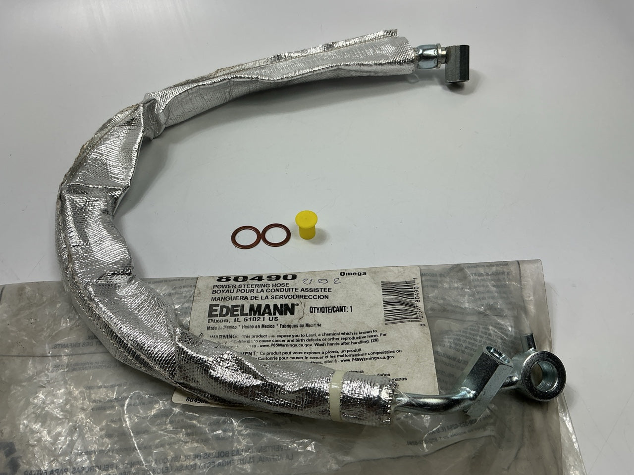 Edelmann 80490 Power Steering Pressure Hose For 2003-2007 Nissan Murano 4WD