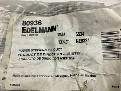 Edelmann 80936 Power Steering Hose For 2008-2012 Nissan Altima 3.5L-V6