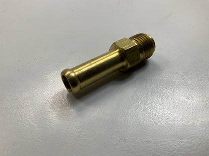 Edelmann 821450 Clamp-Style 7/16-24 In Inverted Flare To 5/16'' Hose Barb Fitting