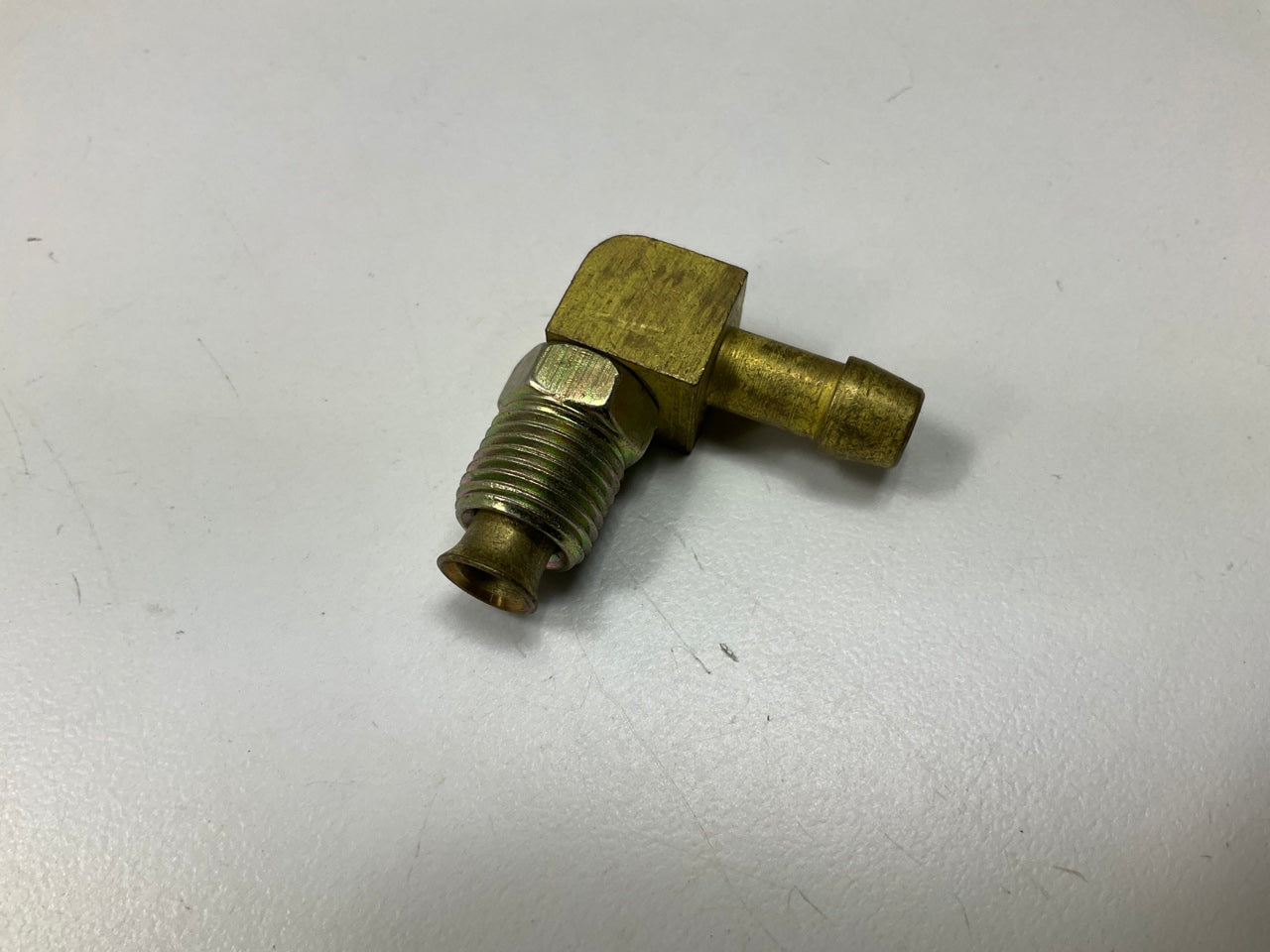 Edelmann 822440 Clamp Style 90 Degree Male Elbow 1/4'' Inv. Flared X 1/4'' Hose