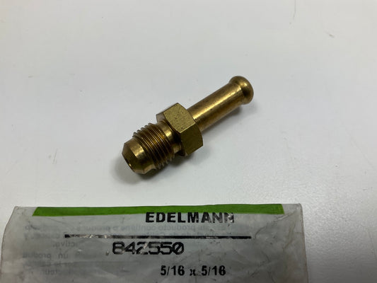 Edelmann 842550 Clamp Style Rigid Male Hose Fitting - 5/16'' Tube X 5/16'' Hose