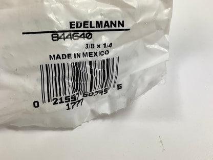 (5) Edelmann 844640 Clamp-Style Rigid Male Fitting 3/8'' Male NPT X 1/4'' Hose