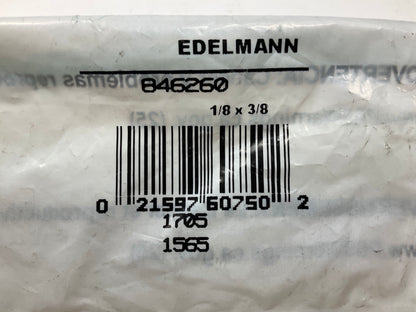 Edelmann 846260 Clamp Style Rigid Male Hose Fitting 1/8'' Pipe X 3/8'' Hose Size