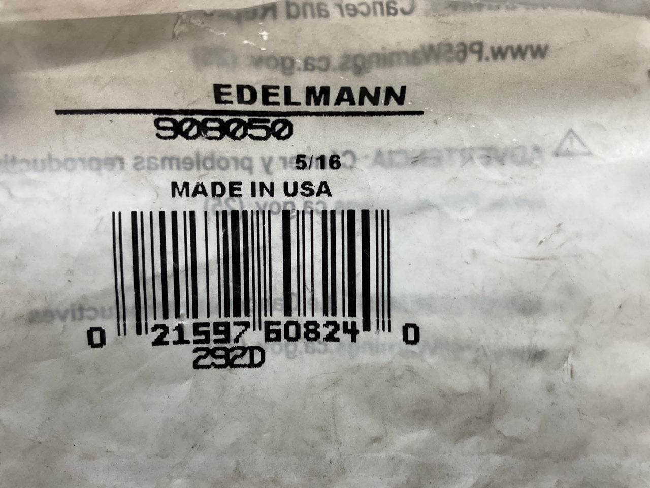 Edelmann 908050 Nylon Tubing Air Brake Line Tubing Insert 5/16'' Tube Size