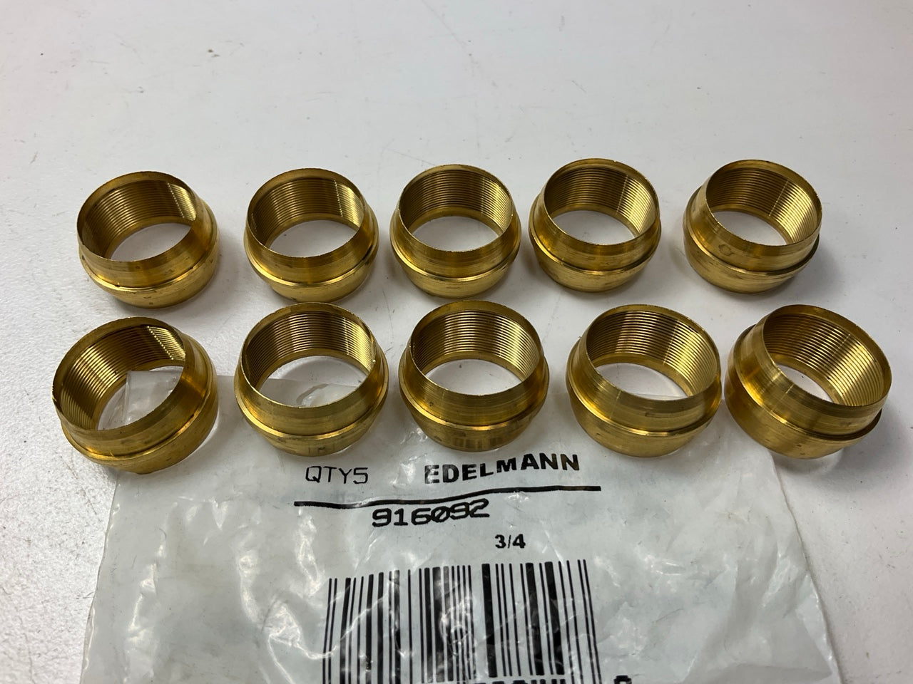 (10) Edelmann 916092 Air Brake Nylon Tubing Sleeve 3/4''