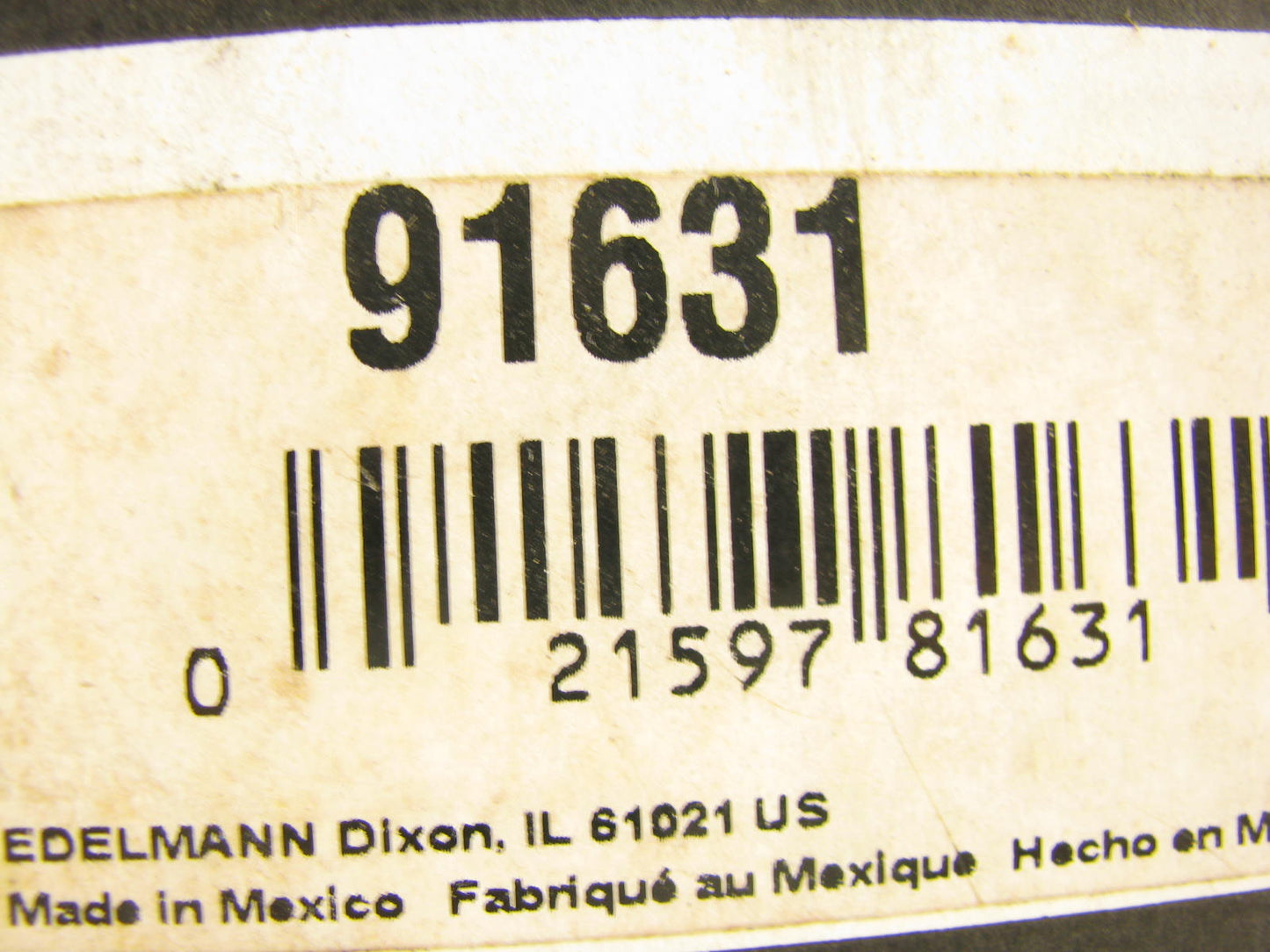 Edelmann 91631 Power Steering Pressure Line Hose Assembly