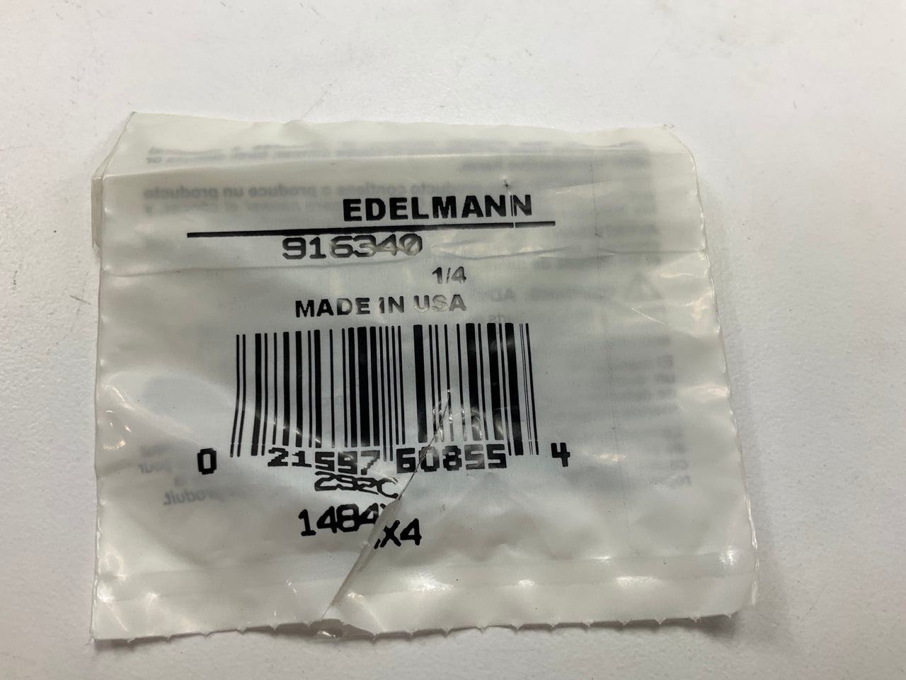 (5) Edelmann 916340 Nylon Insert Air Brake 1/4'' Tube Size Fitting
