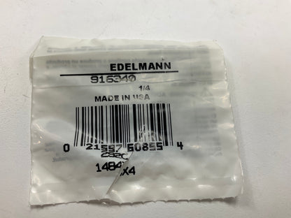 (5) Edelmann 916340 Nylon Insert Air Brake 1/4'' Tube Size Fitting