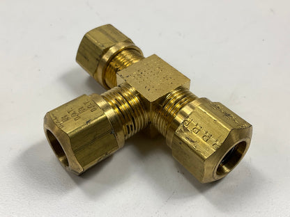 Edelmann 916480 Air Brake 1/2'' Brass Union Tee ''T'' Fitting For Nylon Tubing