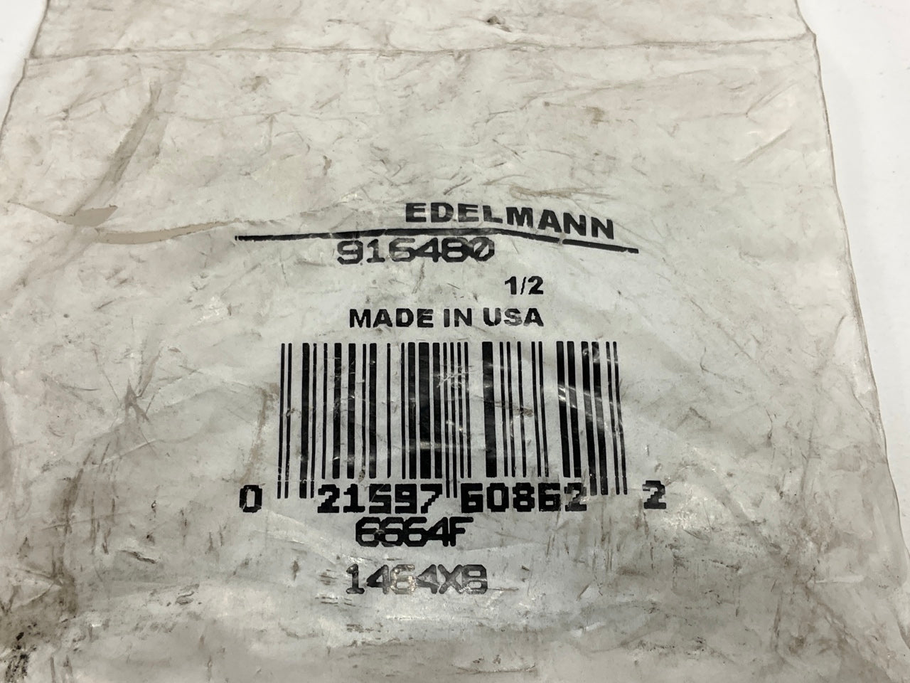 Edelmann 916480 Air Brake 1/2'' Brass Union Tee ''T'' Fitting For Nylon Tubing