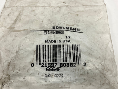 Edelmann 916480 Air Brake 1/2'' Brass Union Tee ''T'' Fitting For Nylon Tubing