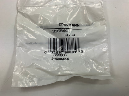 Edelmann 916844 Air Brake Connector Fitting, 1/4'' MNPT X 1/4'' Nylon Tubing