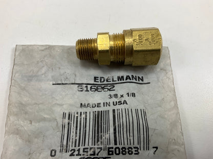 Edelmann 916862 Air Brake Connector Fitting, 1/8'' MNPT X 3/8'' Nylon Tubing