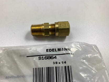 Edelmann 916864 Air Brake Connector Fitting - 3/8'' MNPT To 3/8'' Nylon Tubing