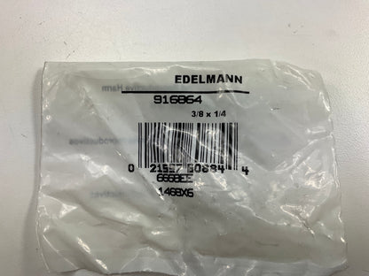 Edelmann 916864 Air Brake Connector Fitting - 3/8'' MNPT To 3/8'' Nylon Tubing