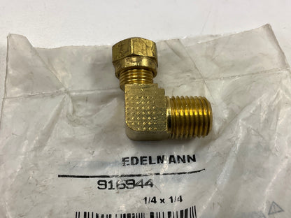 Edelmann 916944 Nylon Air Brake Male Elbow Fitting 1/4'' Tube X 1/4'' Pipe
