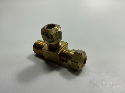 Edelmann 917144 Air Brake Fitting For Nylon Tubing 1/4'' X 1/4'' Thread