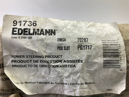 Edelmann 91736 Power Steering Pressure Hose