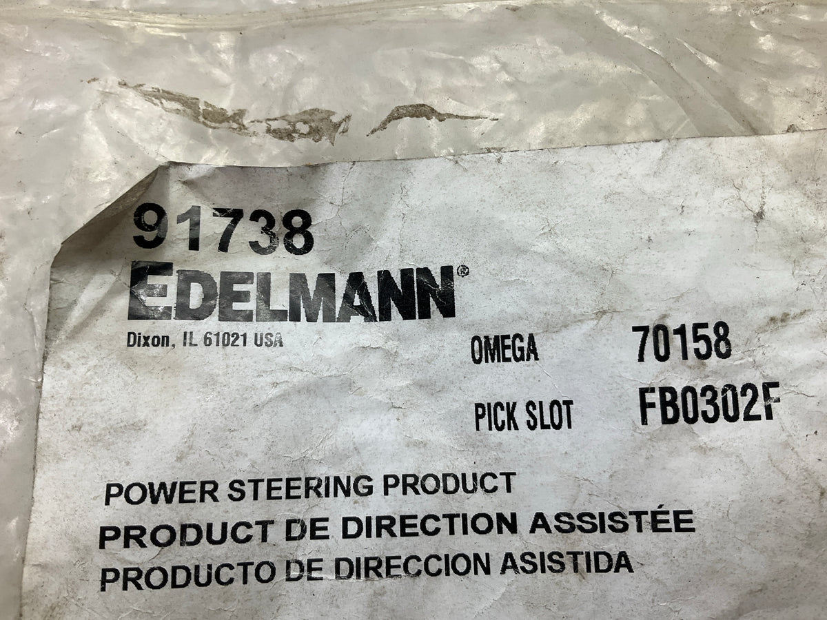 Edelmann 91738 Power Steering Pressure Hose For 1993 Taurus, Sable 3.0L-V6