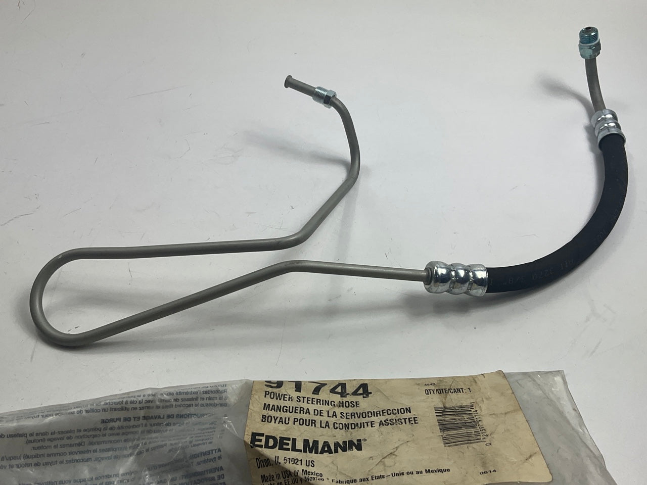 Edelmann 91744 Power Steering Hose Line For 1992-1996 Ford F-250 F-350