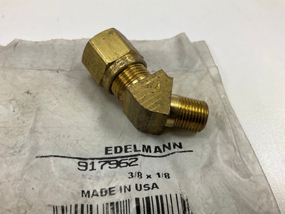 Edelmann 917962 Nylon Air Brake Line 45 Degree Fitting, 3/8'' Tube X 1/8'' MNPT