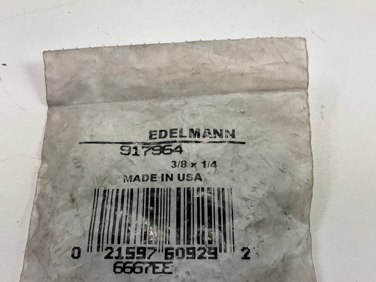 Edelmann 917964 Air Brake Nylon Tube Fitting, 45 Elbow, 3/8'' Tube X 1/4'' NPT