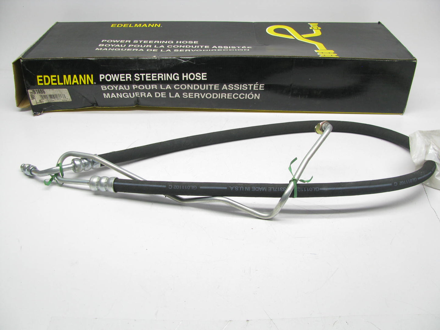 Edelmann 91886 Power Steering Pressure Line Hose