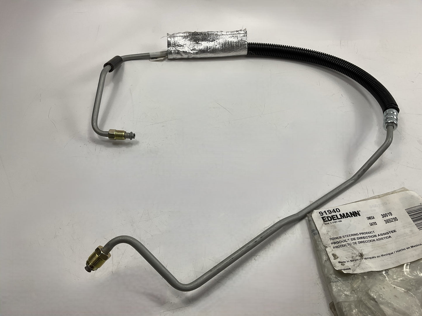 Edelmann 91940 Power Steering Pressure Line Hose (Pump To Gear)