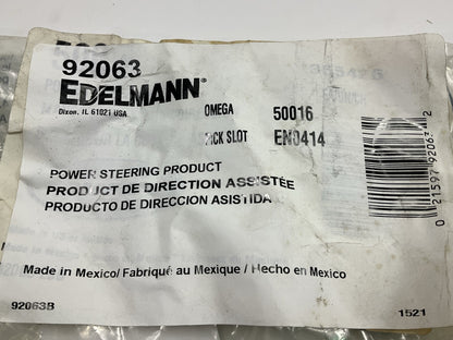 Edelmann 92063 Power Steering Return Line Hose