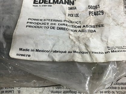 Edelmann 92067 Power Steering Hose For 1990-1996 Ford Aerostar 4.0L-V6 4WD