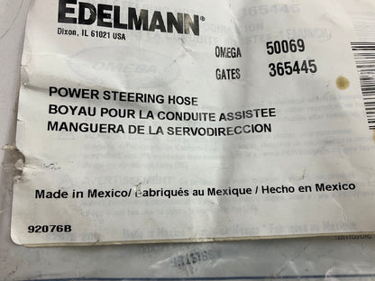 Edelmann 92076 Power Steering Hose 01-02 Caravan Voyager Town & Country