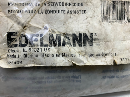 Edelmann 92245 Power Steering Pressure Hose For 1999-2005 Hyundai Sonata
