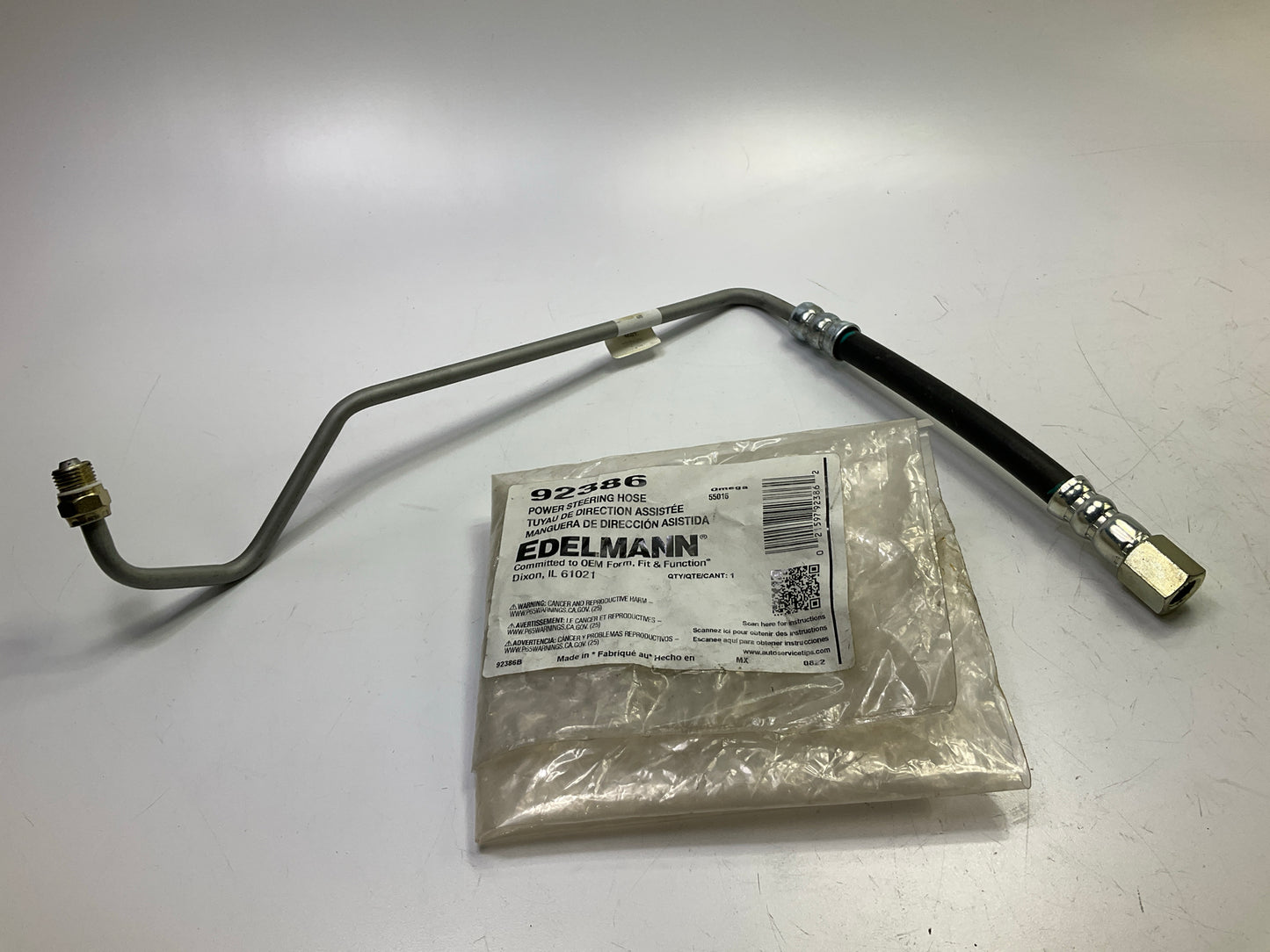 Edelmann 92386 Power Steering Hose For 2000-2001 Ford Explorer