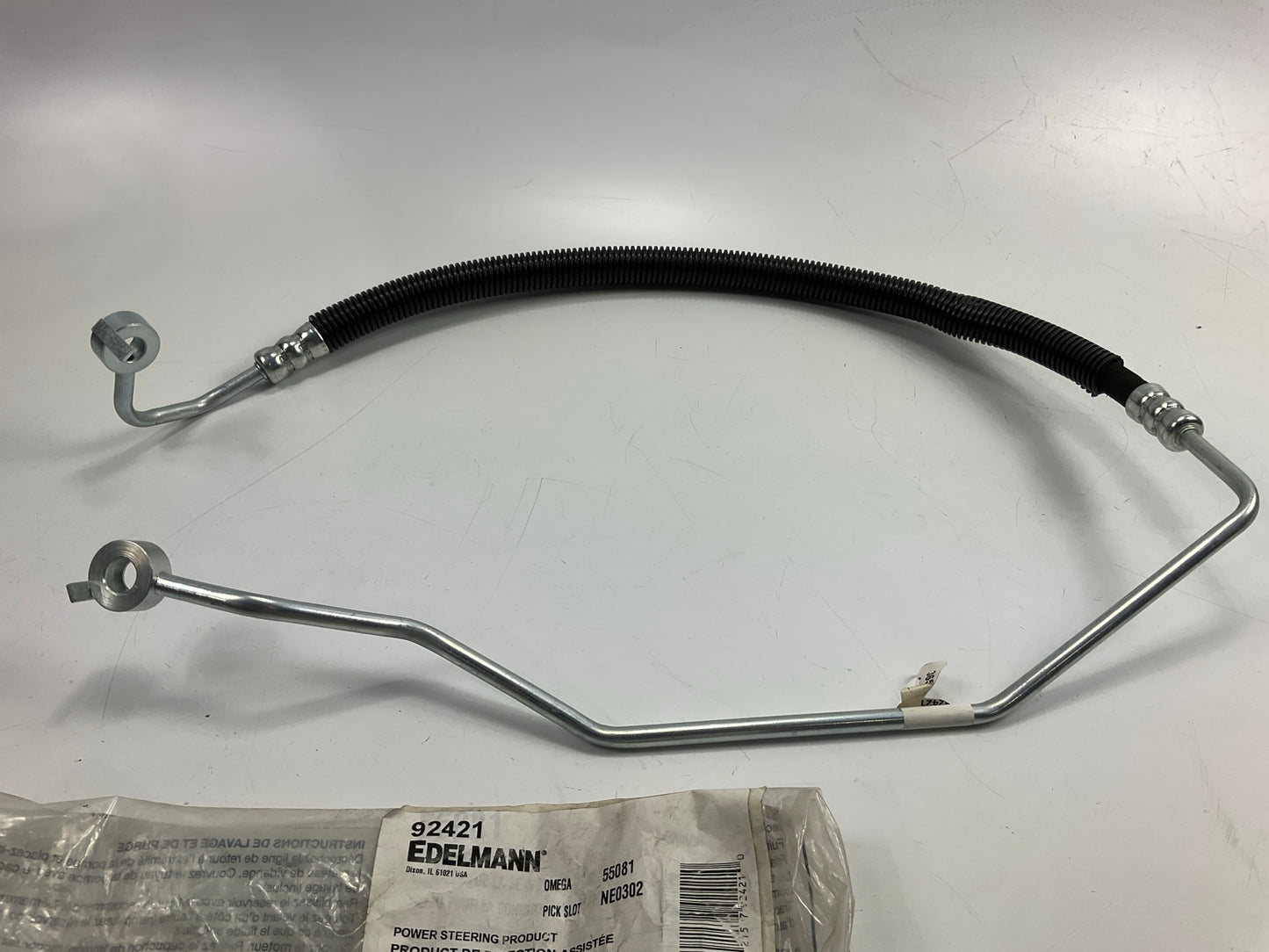 Edelmann 92421 Power Steering Pressure Line Hose For 2006-2014 Mazda MX-5