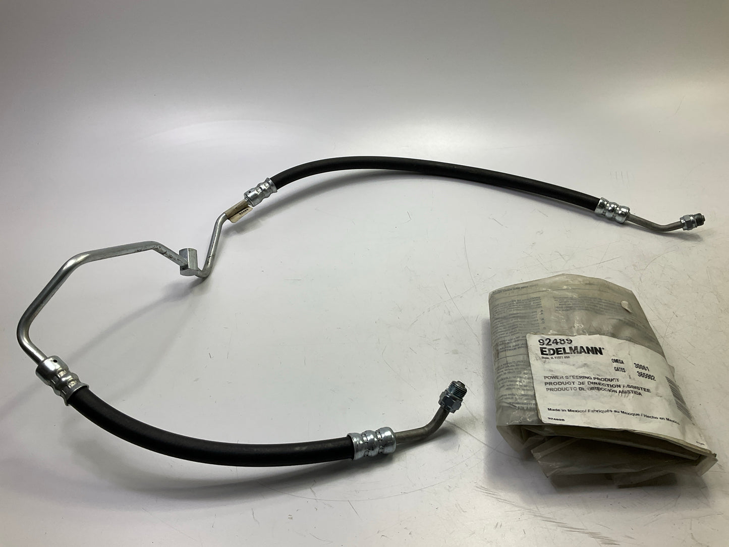 Edelmann 92489 Power Steering Hose For 1997-00 Ford Escort, Tracer 2.0L-L4 SOHC