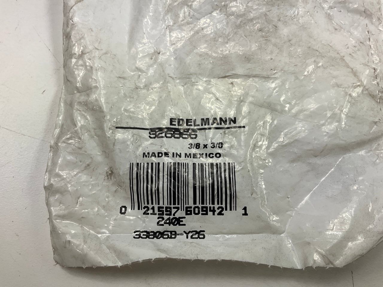 Edelmann 926866 Detachable Air Brake Connector - 3/8'' Hose I.D. X 3/8'' Male NPT
